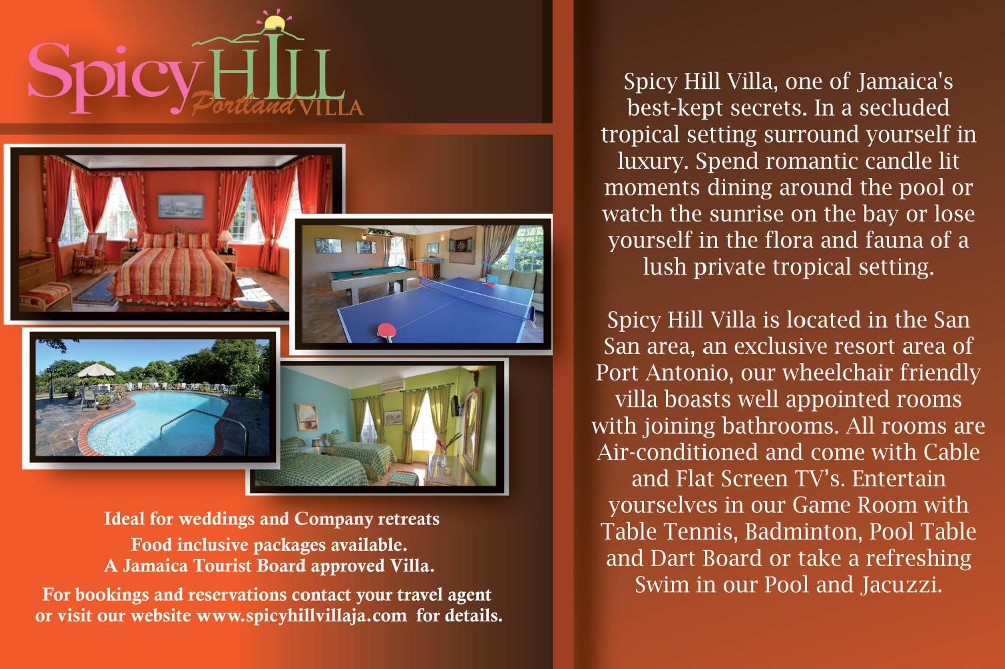 Spicy Hill Villa Порт-Антоніо Номер фото